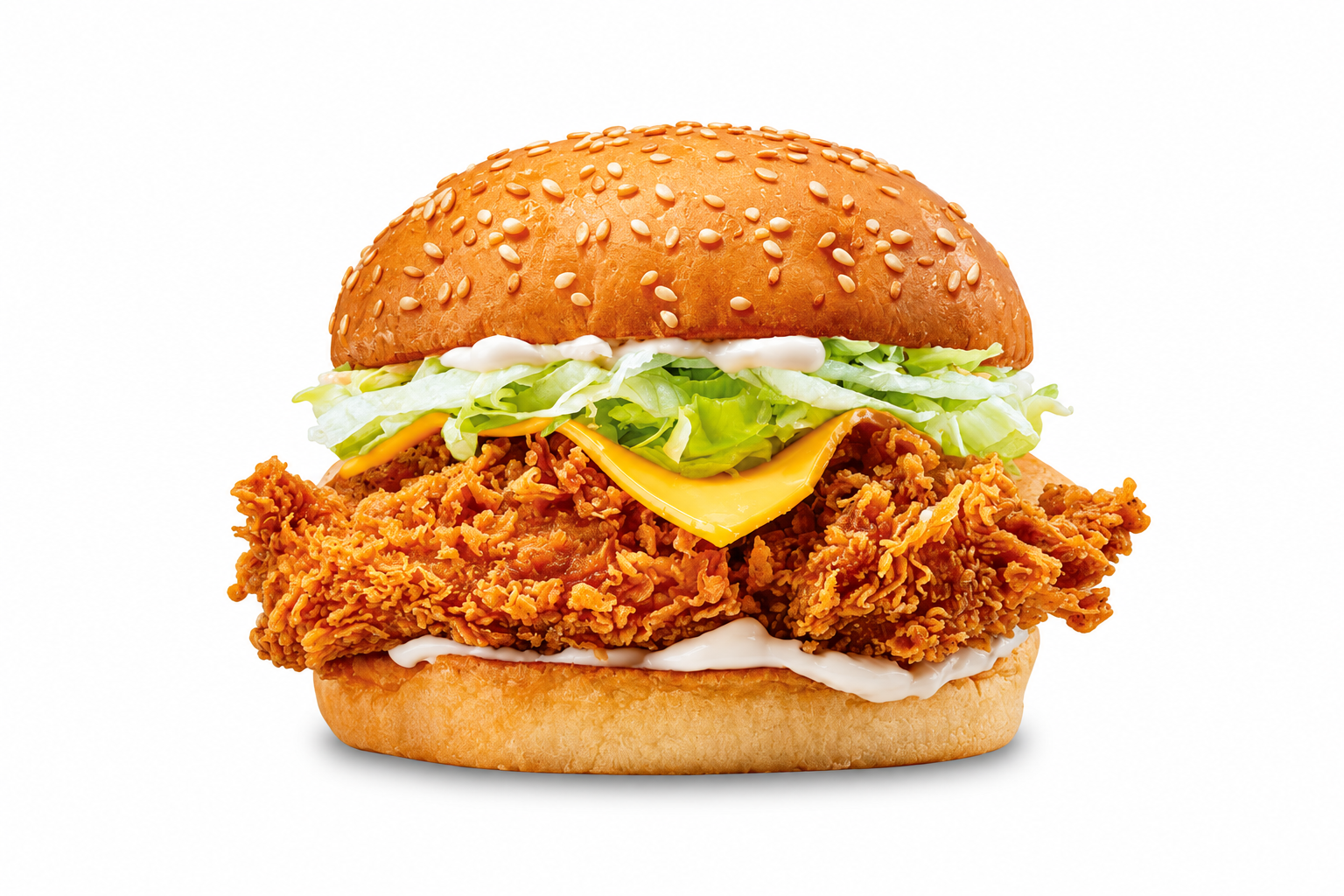 Wingman crispy chicken sandwich